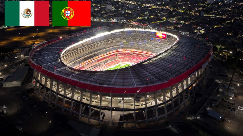 México vs Portugal: ¿Qué avenidas cerrarán HOY por la reinauguración del Estadio Azteca?