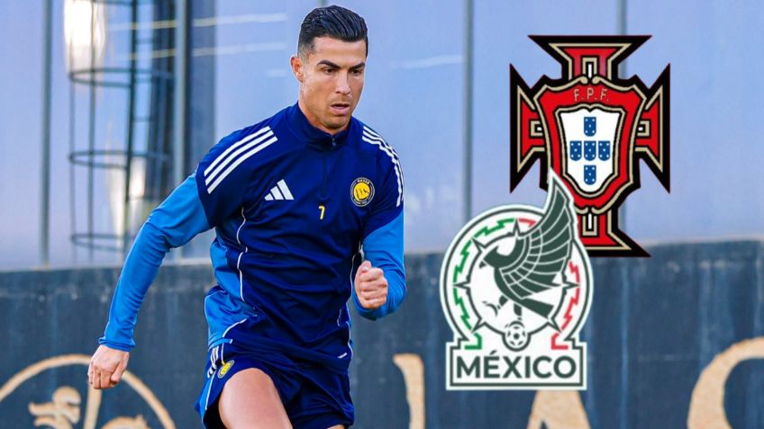 Cristiano Ronaldo alienta a Portugal contra México tras ausencia del Estadio Azteca