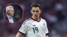 Foto que representa a Javier Aguirre confiesa que Álvaro Fidalgo lo convenció ante Portugal: "Es uno más"