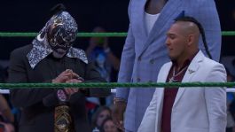 Foto que representa a AAA: Penta expondrá el Título Intercontinental ante Hijo del Vikingo a días de WrestleMania 42