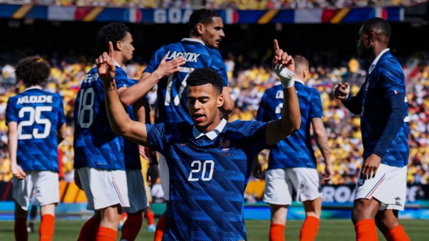 Francia pisa fuerte rumbo al Mundial 2026; golea a Colombia con doblete de Désiré Doué | VIDEO