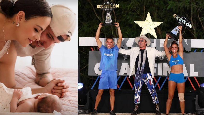 Leyendas de Exatlón México ya son papás: Lili Hernández y Andrés Fierro celebran llegada de su bebé