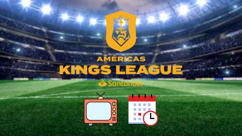 ¿Dónde ver la Jornada 1 de la Kings League Américas? | Partidos, horarios y canales