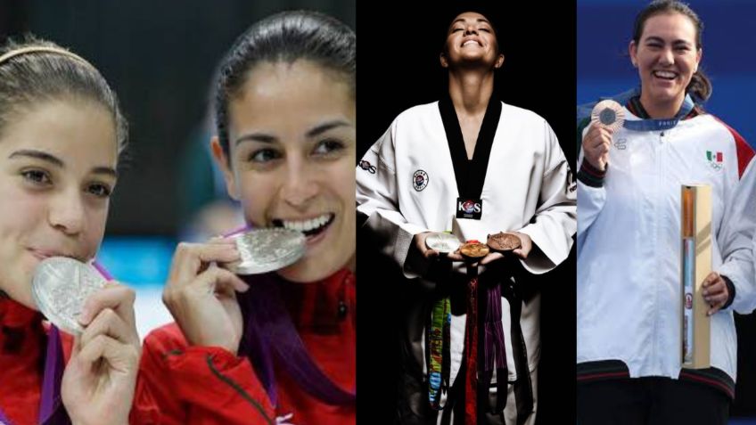 8M: Del podio a la inmortalidad, las 4 máximas medallistas de México en Juegos Olímpicos