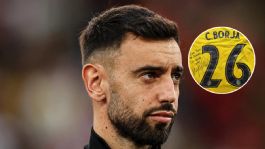 Foto que representa a Bruno Fernandes sorprende a la Liga MX: recibe jersey de un grande del futbol mexicano | FOTO