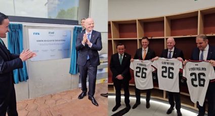 Gianni Infantino reinaugura el CAR, sede de concentración de México para el Mundial 2026 | VIDEO