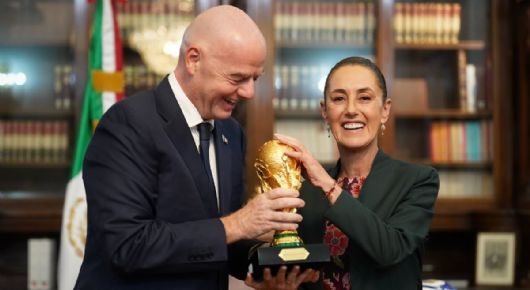 Sheinbaum se reunirá con Infantino; tratarán detalles para el Mundial 2026 en el Estadio Azteca