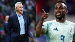 Foto que representa a Julián Quiñones admite mantener gran relación con Javier Aguirre: “Me da aliento y confianza”