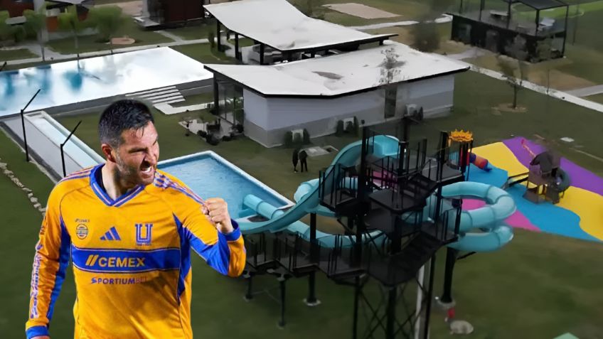 ¡Increíble! Así luce la lujosa mansión de André-Pierre Gignac en Nuevo León