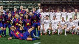 Foto que representa a Barcelona gana la Copa de Leyendas en Jalisco; Javier Saviola anotó doblete al Real Madrid