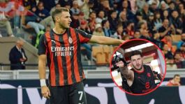 Foto que representa a ¡Prepara su regreso! Santiago Giménez entrena con AC Milan y podría reaparecer ante el Inter