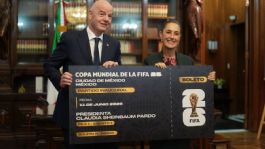 Foto que representa a ¿Cómo ganar el boleto 00001 de Claudia Sheinbaum para asistir a la inauguración del Mundial 2026?
