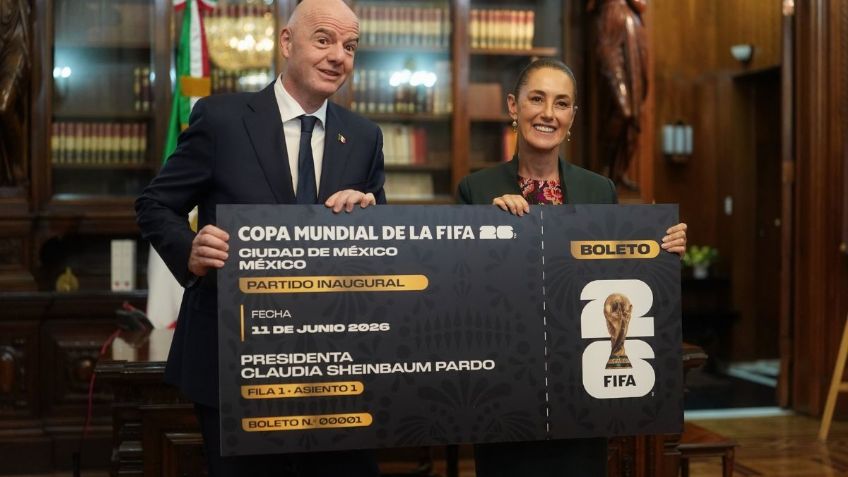 ¿Cómo ganar el boleto 00001 de Claudia Sheinbaum para asistir a la inauguración del Mundial 2026?