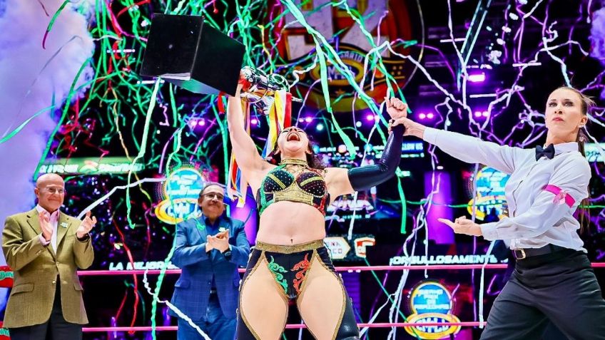 8M: Persephone, la amazona que busca consagrarse en el CMLL y abrir puertas a mexicanas en AEW