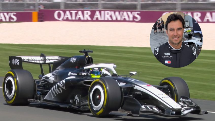 F1: ¡Regresó! Así lució Checo Pérez con Cadillac en las Prácticas Libres 1 del GP de Australia 2026