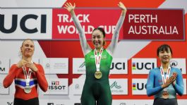 Foto que representa a ¡Orgullo Mexicano! Yareli Acevedo gana el oro en la Copa del Mundo de Pista en Australia | VIDEO