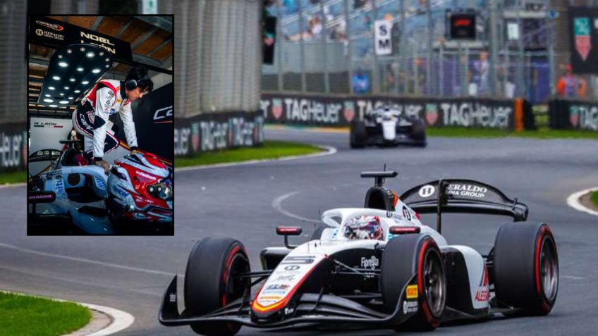 F2: Noel León destaca con el segundo mejor tiempo en la práctica libre del GP de Australia 2026