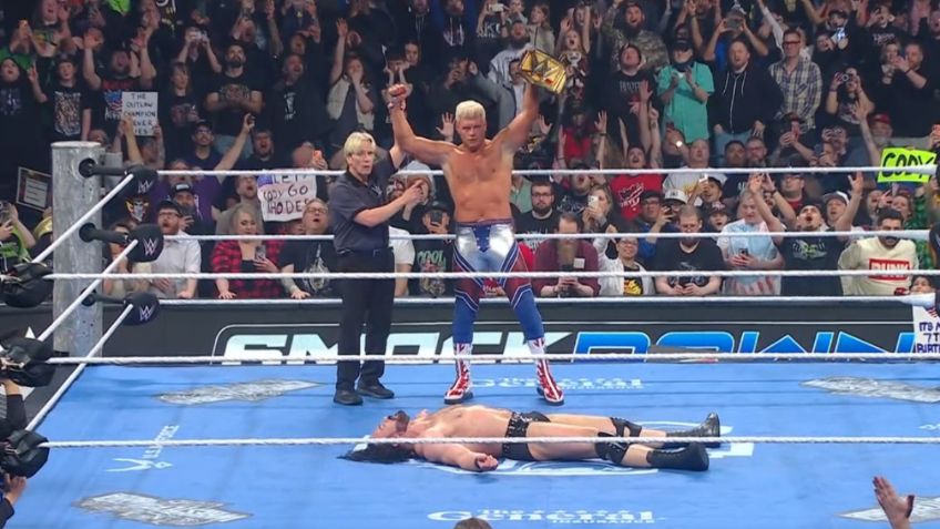 ¡Nuevo campeón de WWE! Cody Rhodes vence a Drew McIntyre y va a Wrestlemania 42 contra Randy Orton