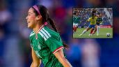 Foto ilustrativa de la nota titulada: Así fue el GOLAZO de Greta Espinoza con el que México Femenil venció a Brasil en CDMX | VIDEO