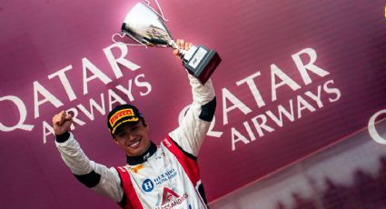 ¡Debut soñado! Noel León brilla con el segundo lugar en la Sprint de F2 en Australia