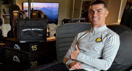 Cristiano Ronaldo inicia su rehabilitación, a días del México vs Portugal en el Estadio Azteca