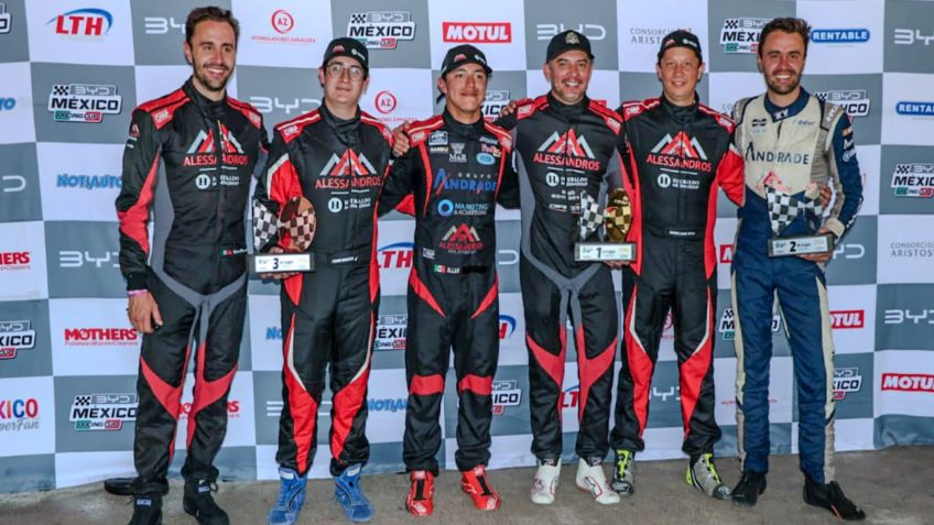 Alessandros Racing domina el podio en la segunda fecha de la Copa TC2000 en Querétaro