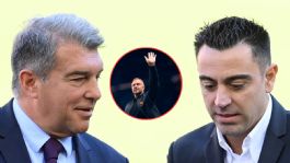 Foto que representa a Laporta critica el pasado de Xavi como DT del Barcelona: “Con los mismos jugadores, Flick gana”