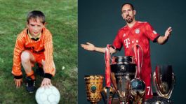 Foto que representa a Franck Ribéry, la figura abandonada por sus padres que se accidentó y ganó la Champions League