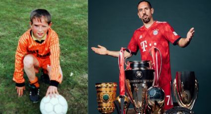 Franck Ribéry, la figura abandonada por sus padres que se accidentó y ganó la Champions League