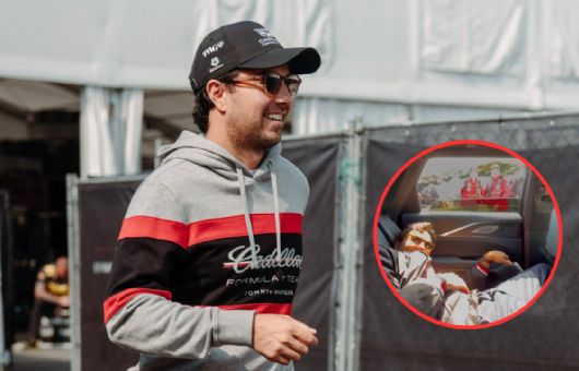 Checo Pérez le juega divertida broma a sus fans en Japón y desata gritos | VIDEO