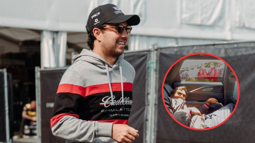 Checo Pérez le juega divertida broma a sus fans en Japón y desata gritos | VIDEO