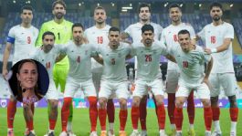 Foto que representa a Claudia Sheinbaum revela que Irán no jugará en México el Mundial 2026 por orden de la FIFA