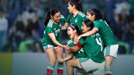 Foto que representa a Selección Mexicana Femenil arrasa 9-0 a Islas Vírgenes; María Sánchez marcó Póker | VIDEOS