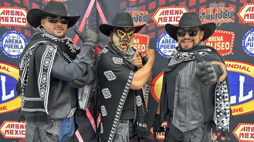 Los Forajidos, la nueva tercia que amenaza al elenco del CMLL: "Vamos hasta arriba"