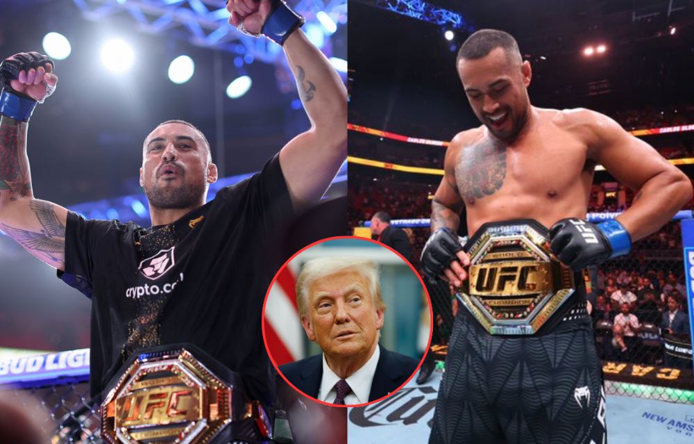 UFC 327: Carlos Ulberg conquista el título Semipesado ante la mirada de Donald Trump