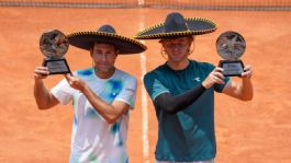 Foto que representa a Santiago González se consagra bicampeón de dobles en el México City Open 2026