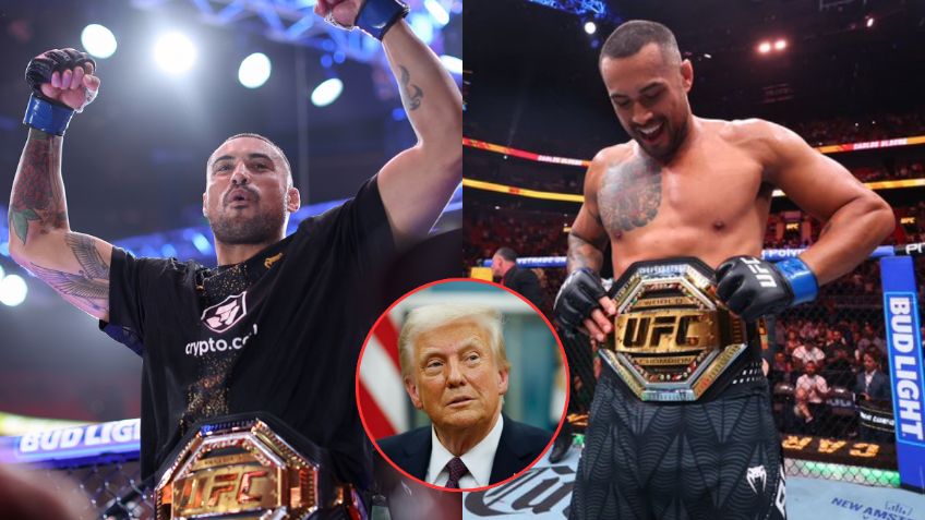 UFC 327: Carlos Ulberg conquista el título Semipesado ante la mirada de Donald Trump