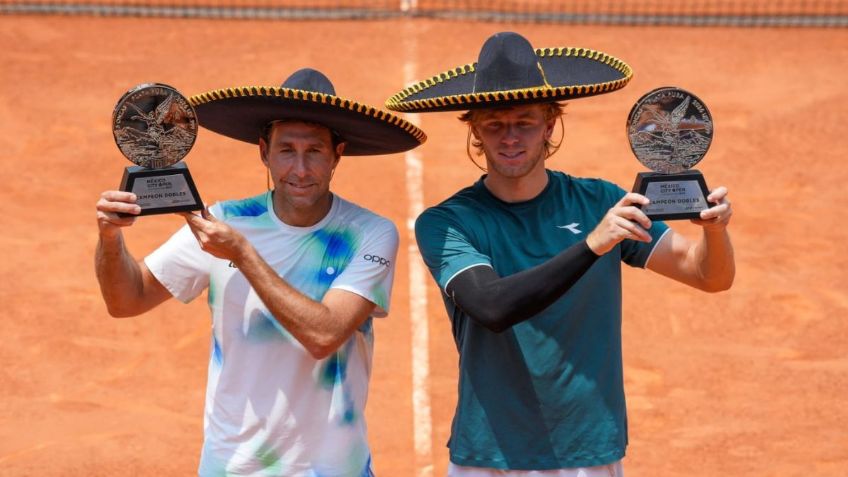 Santiago González se consagra bicampeón de dobles en el México City Open 2026
