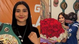 Foto que representa a ¿Quién es Camila Zamorano, boxeadora y nueva novia del rapero mexicano Santa Fe Klan?