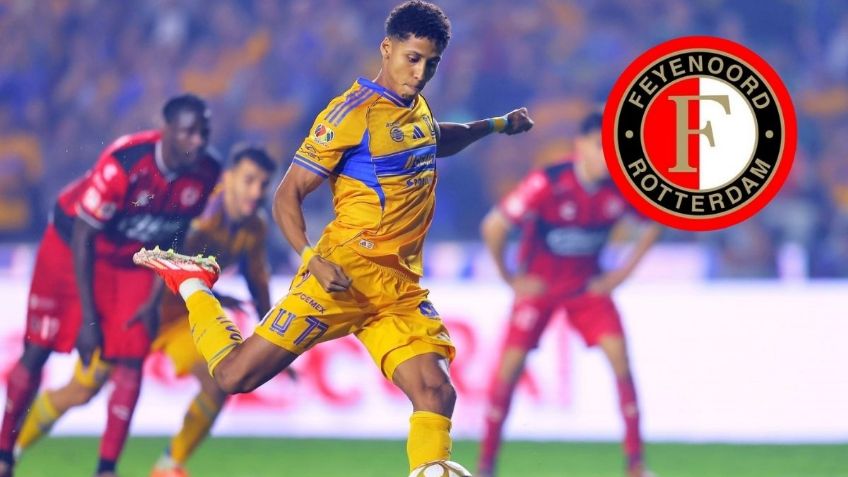 ¿Ozziel Herrera al Feyenoord? Revelan la verdad sobre su salida de Tigres