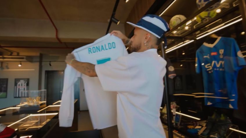 Neymar presume colección: La joya de Cristiano Ronaldo que guarda como tesoro