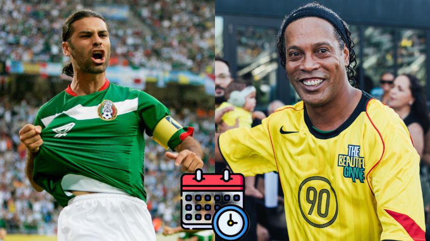 ¿Dónde ver Leyendas de México vs Brasil el 19 de abril en el Estadio Azteca? | Horario