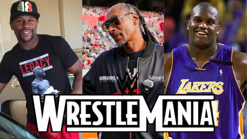 De Floyd Mayweather Jr. a Shaquille O’Neal: Todas las celebridades que lucharon en WrestleMania