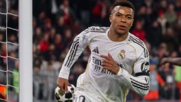 Foto que representa a Mbappé da la cara: La contundente promesa tras el fracaso del Real Madrid en Champions