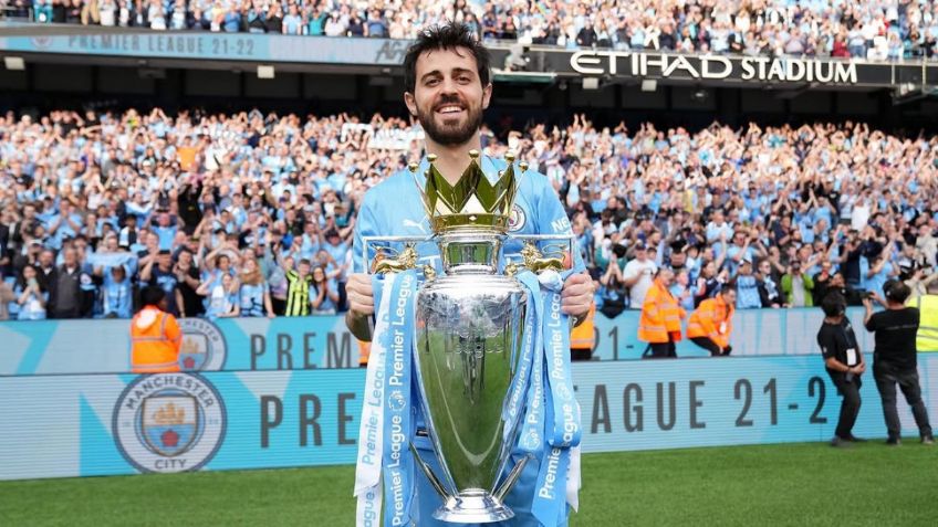 Bernardo Silva se va del Manchester City: ¿Cuántos títulos de Premier League ganó?