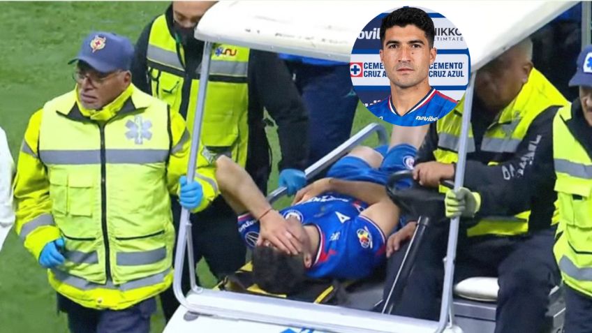 Cruz Azul confirma la gravedad de la lesión de Nico Ibáñez; ¿cuánto tiempo estará fuera?