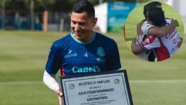 Foto que representa a ¡Rompe en llanto! Cata Domínguez vive emotivo juego contra su hijo en la Sub-21 | VIDEO