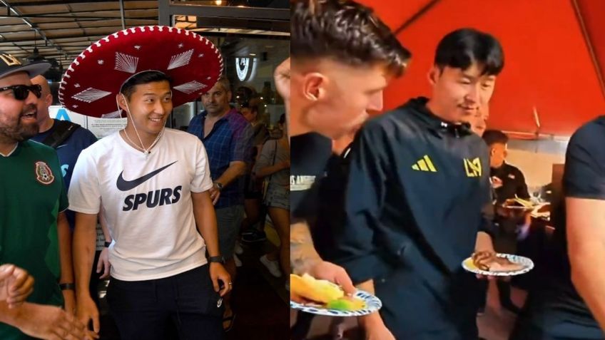 ¡Son Heung Min, el más mexicano! Comió tacos en Puebla tras eliminar a Cruz Azul | VIDEO