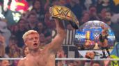 Foto ilustrativa de la nota titulada: Cody Rhodes continúa como Campeón al vencer a Randy Orton en WWE WrestleMania 42