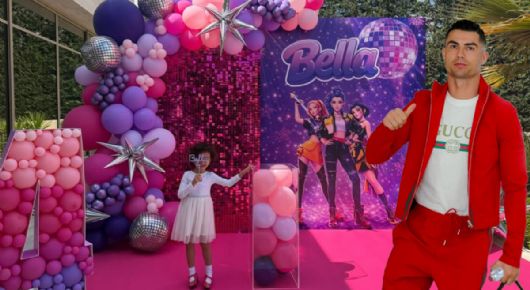 Cristiano Ronaldo celebra el cumpleaños de su hija Bella: ¡Al estilo Las Guerreras K-pop!